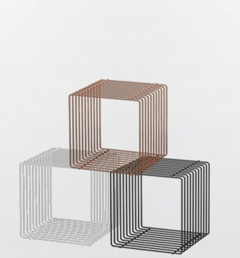 Grid cubes / shelf cubes