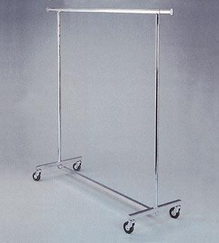 Folding roller stand, height-adjustable 140 - 220 cm