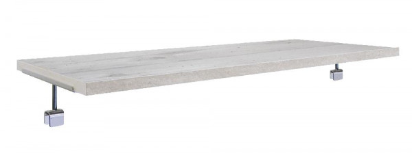 Shelf for pedestal stand concrete look