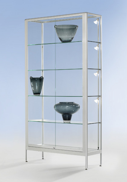 Fire protection B1 glass showcase